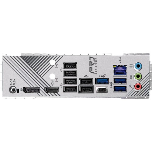 Материнская плата ASRock B650 PRO RS, Socket AM5, AMD B650, 4xDDR5-5200, HDMI+DP, 2xPCI-Ex16, 1xPCI-Ex1, 4xSATA3(RAID 0/1/10), 3xM.2, 8 Ch Audio, 1x2.5GLan, (6+3)xUSB2.0, (3+2)xUSB3.2, (1+1)xUSB3.2 Type-C™, ATX, RTL, {5}